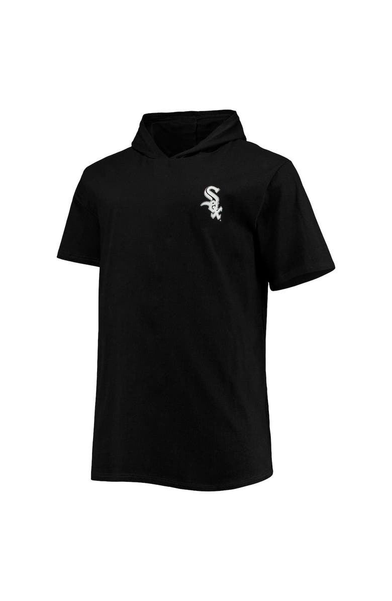 PROFILE Men's Black Chicago White Sox Big & Tall Jersey Short Sleeve Pullover Hoodie T-Shirt, Alternate, color, 