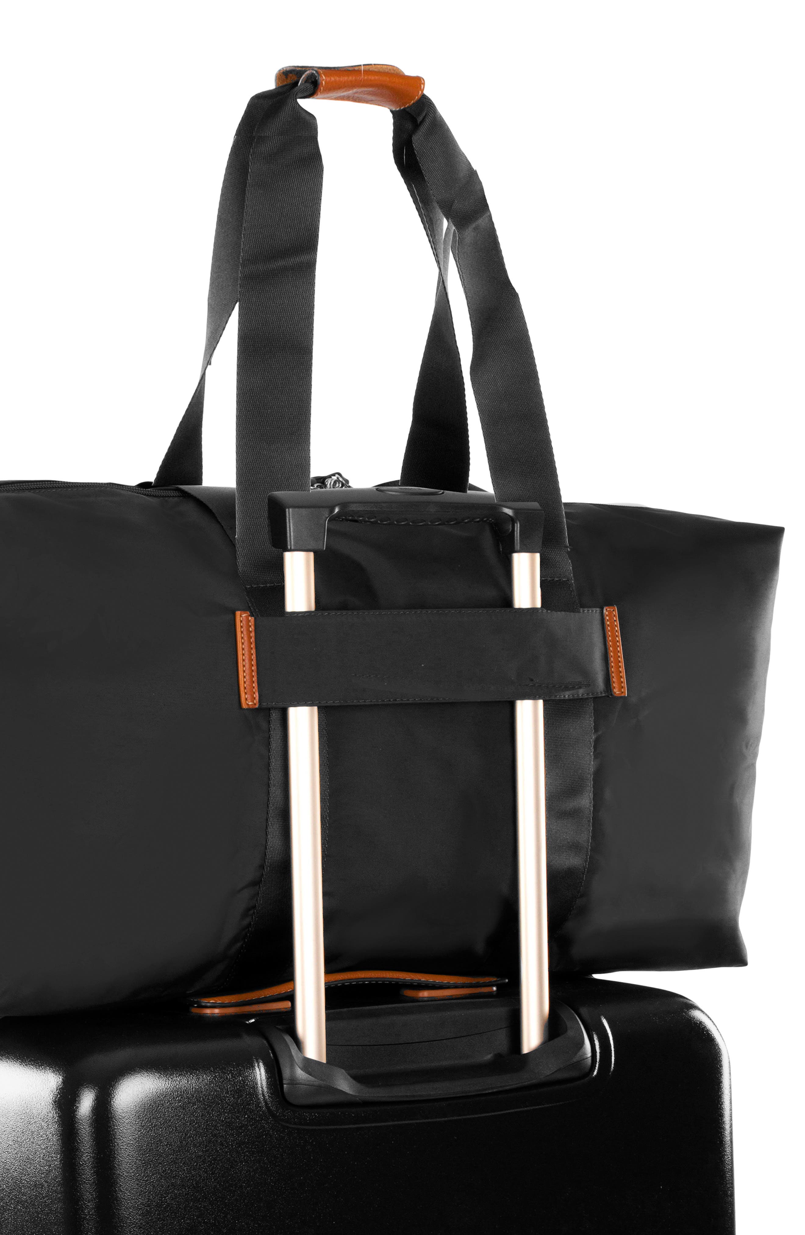 'X-Bag Deluxe' Duffel Bag, Alternate, color, BLACK