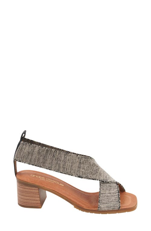 Andre Assous André Assous Naira Featherweights™ Sandal In Black/beige