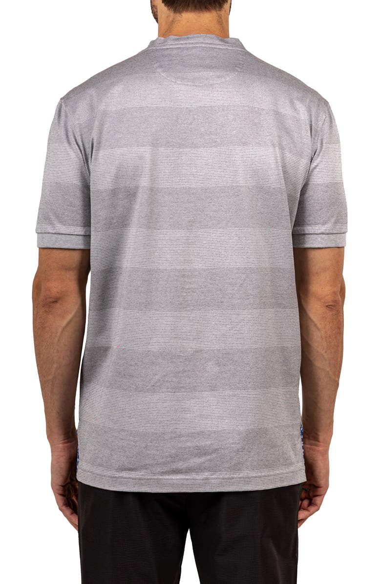 Maceoo Vivaldi Cloud V-Neck Cotton T-Shirt, Alternate, color, Grey