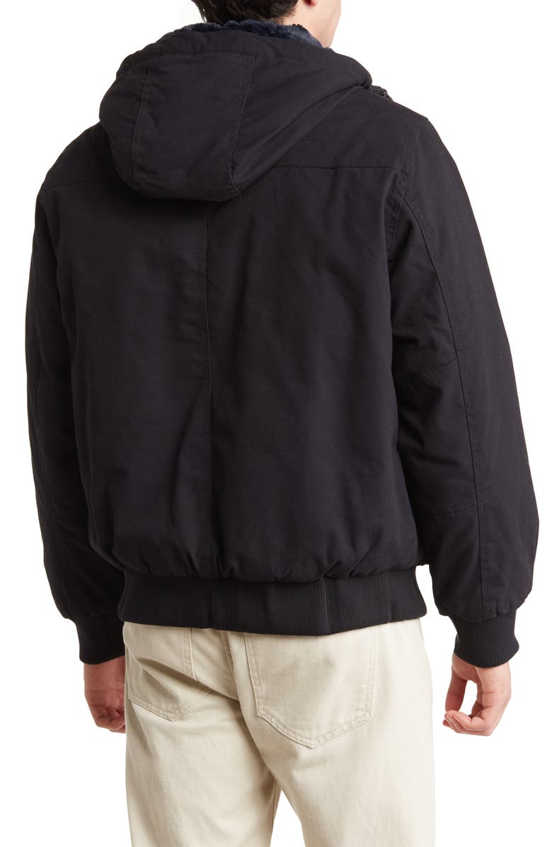 HAWKE & CO Cotton 4-Pocket Hooded Jacket, Alternate, color, 