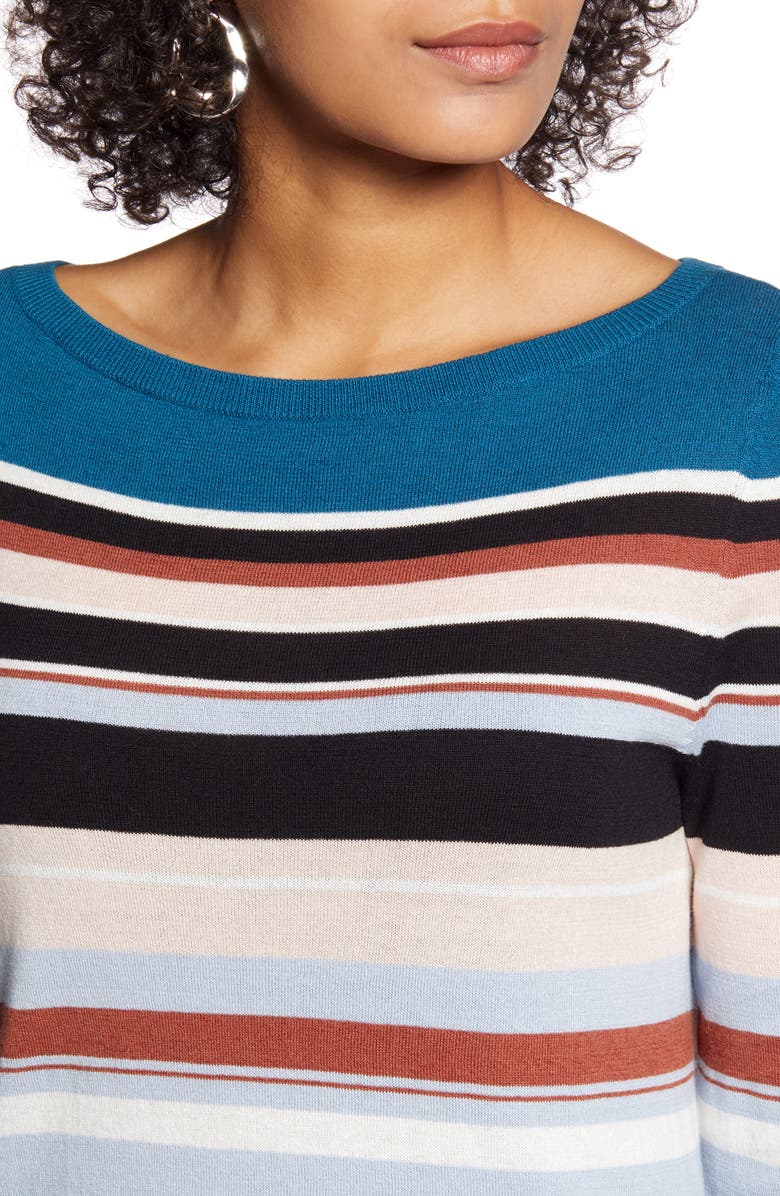 Halogen<sup>®</sup> Boat Neck Sweater, Alternate, color, 