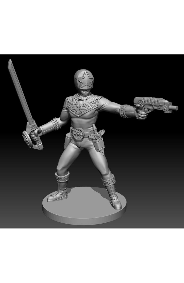 Renegade Game Studios Power Rangers Roleplaying Game Hero Miniatures Set 12pc, Alternate, color, Multicolored