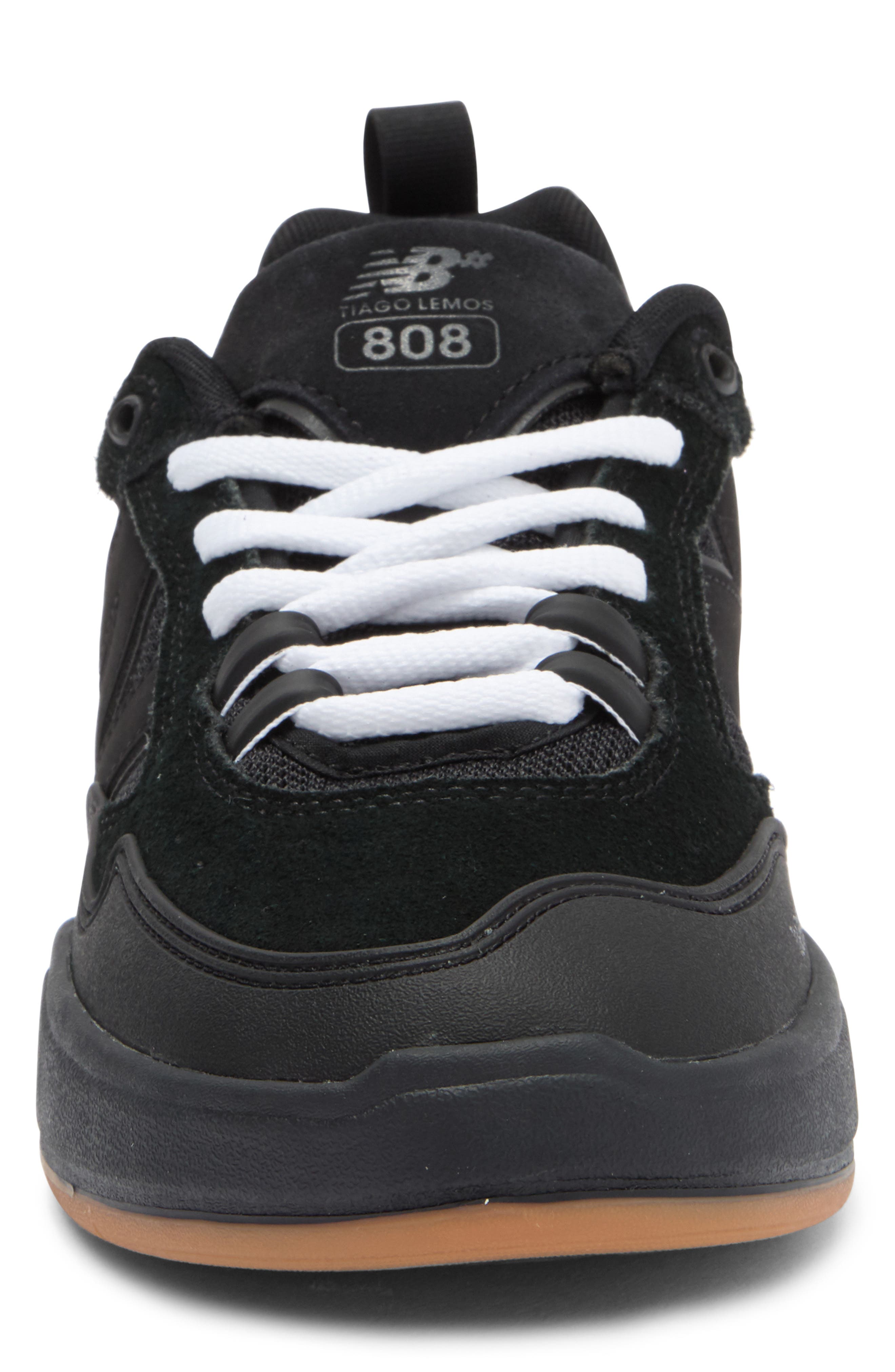 New Balance 808 Skate Sneaker, Alternate, color, Black