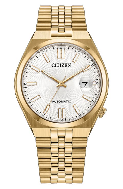 Tsuyosa Automatic Bracelet Watch, 37mm