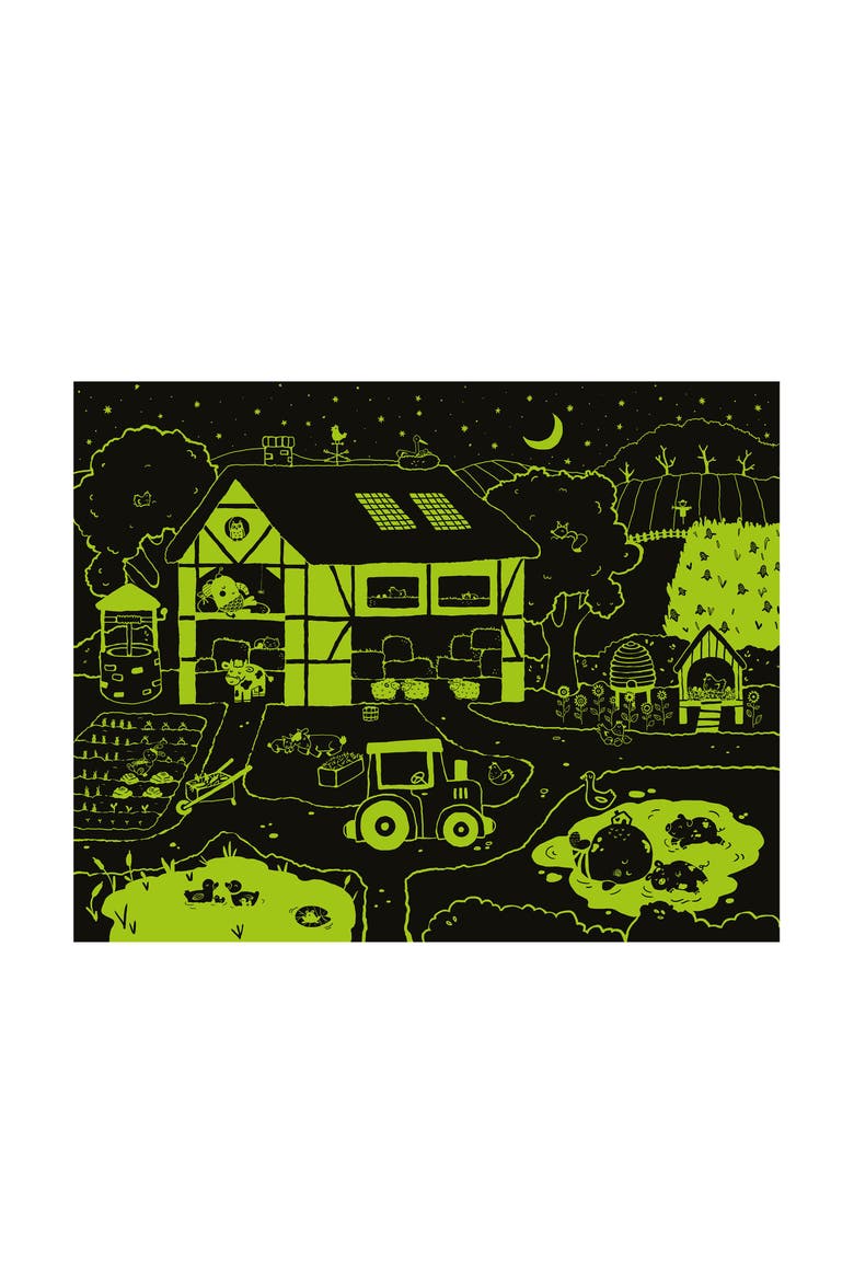 Happy Farm Activity Story Puzzle, Alternate, color, Multi / Yellow