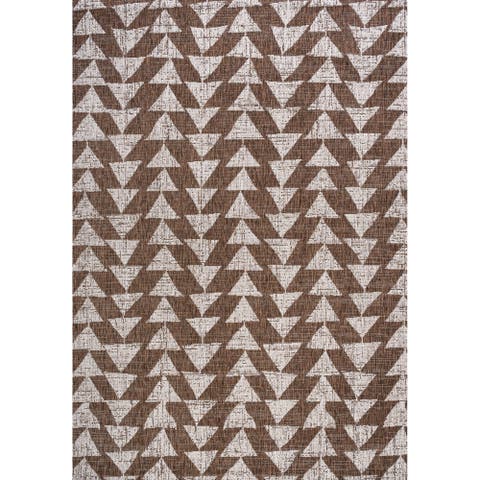 Andratx Modern  Geometric Indoor/Outdoor Area Rug