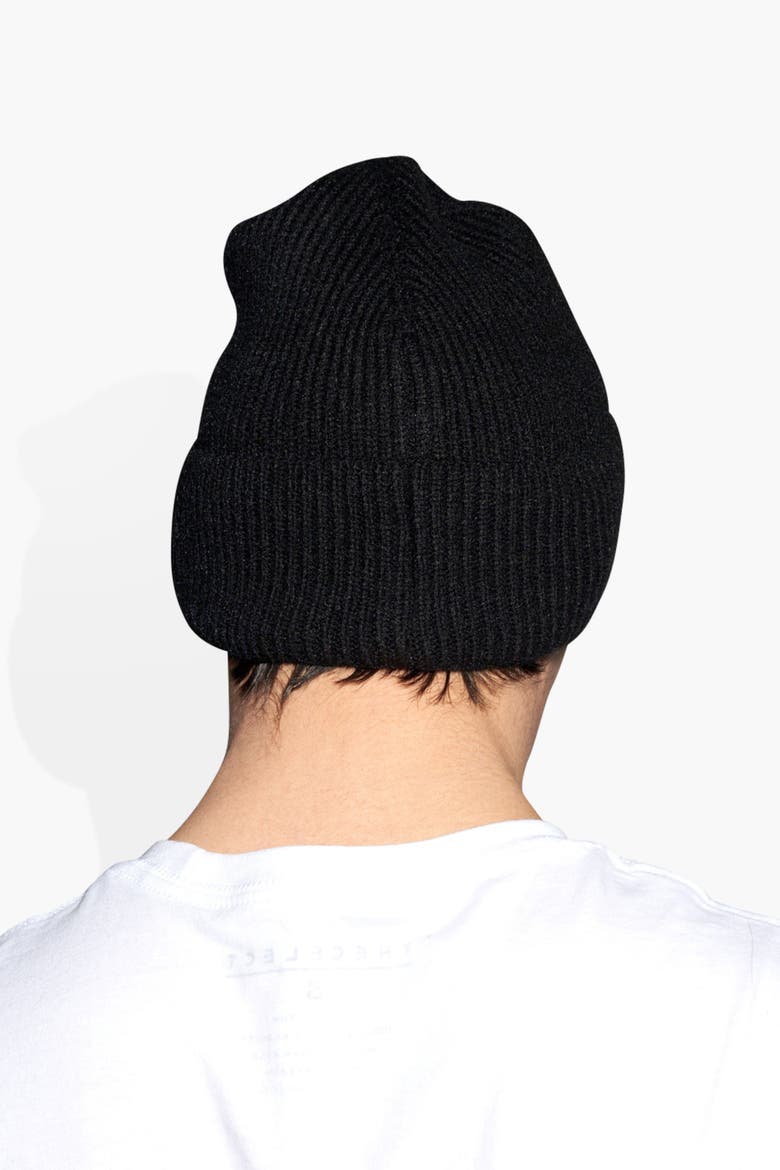 Cashmere Beanie, Alternate, color, black