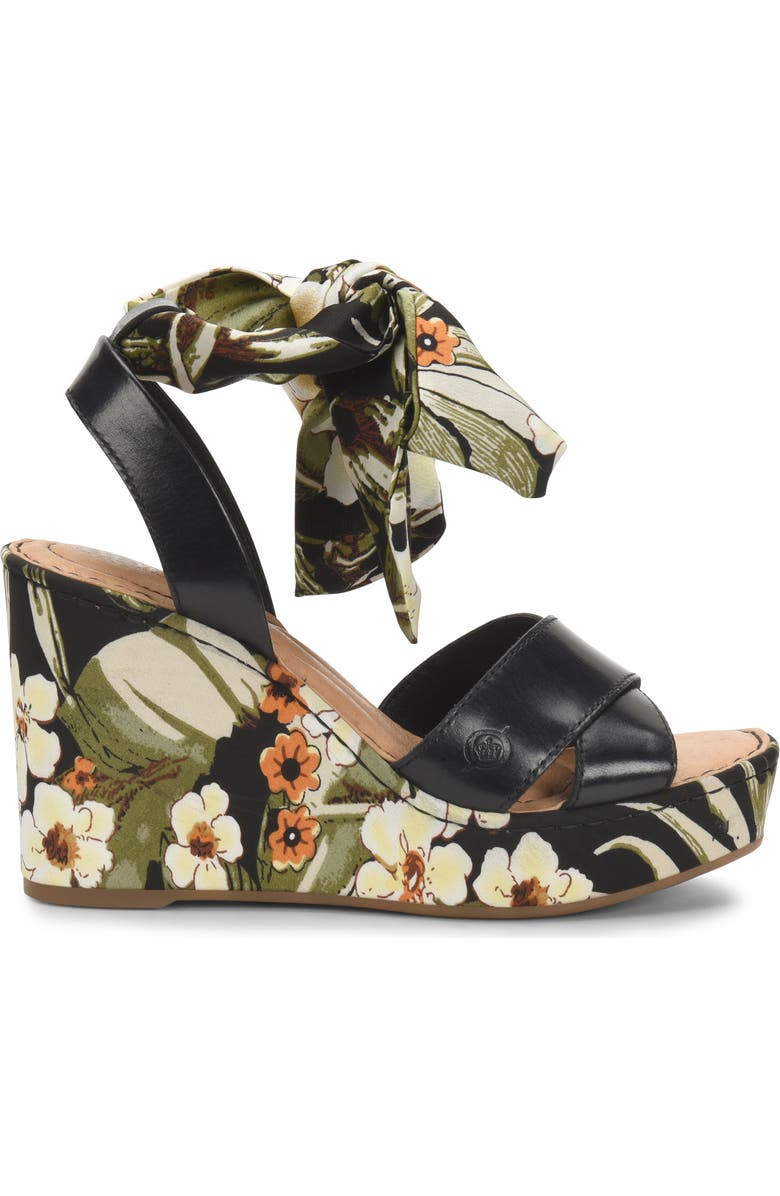 Børn Salton Platform Wedge Sandal, Alternate, color,