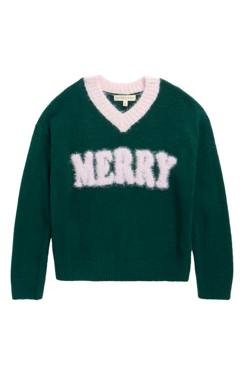 Kids' Merry V-Neck Sweater