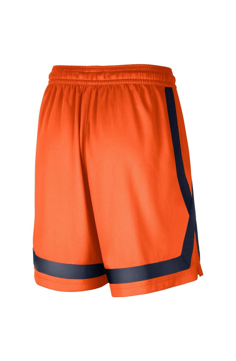 Nike Women's Nike Orange Connecticut Sun Practice Performance Shorts, Alternate, color,