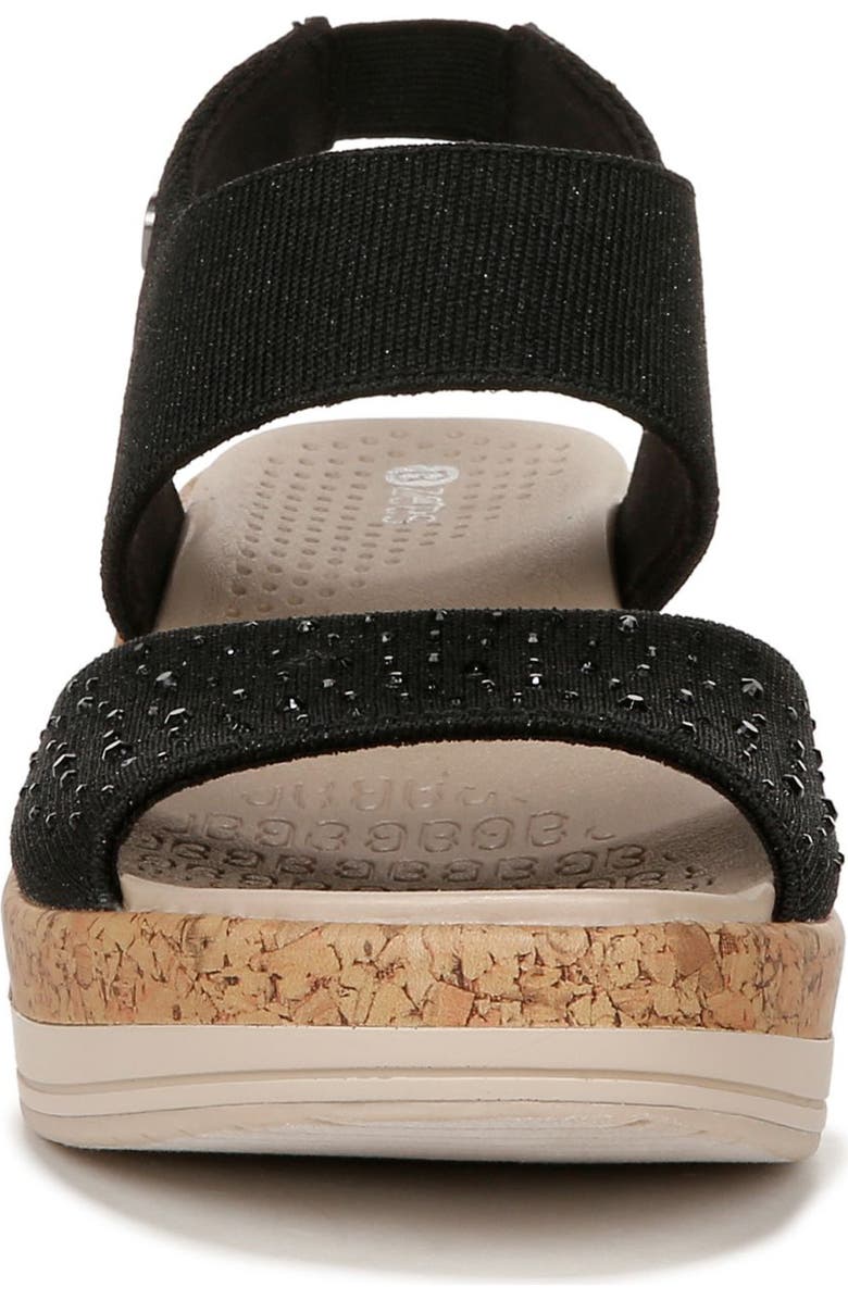 BZees Reveal Crystal Embellished Wedge Sandal, Alternate, color,