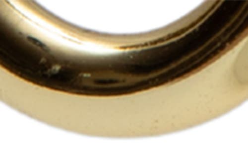 Argento Vivo Sterling Silver Small Textured J-shaped Hoop Earrings