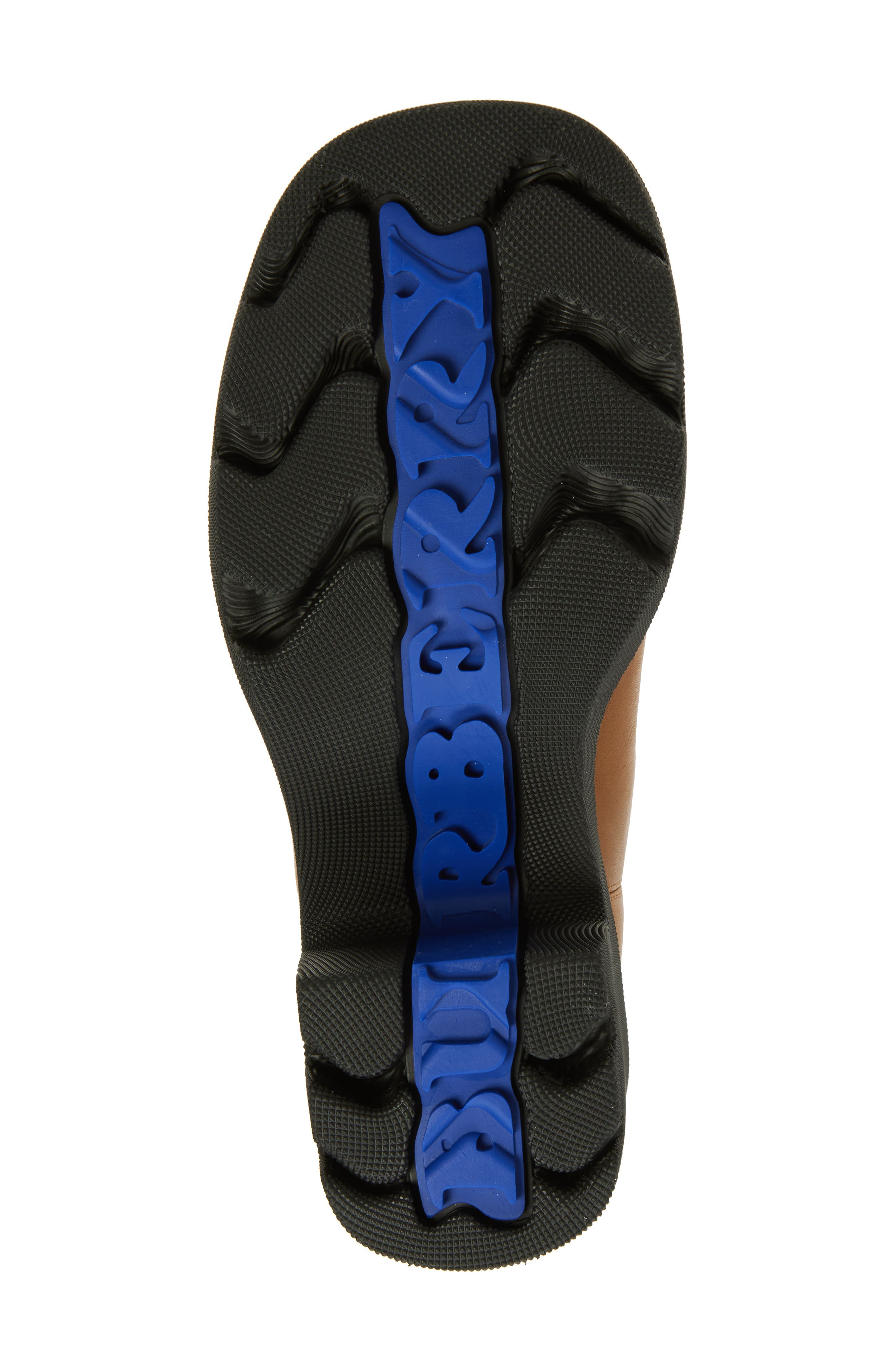 Burberry Stride Block Heel Chelsea Boot, Alternate, color, Hazel