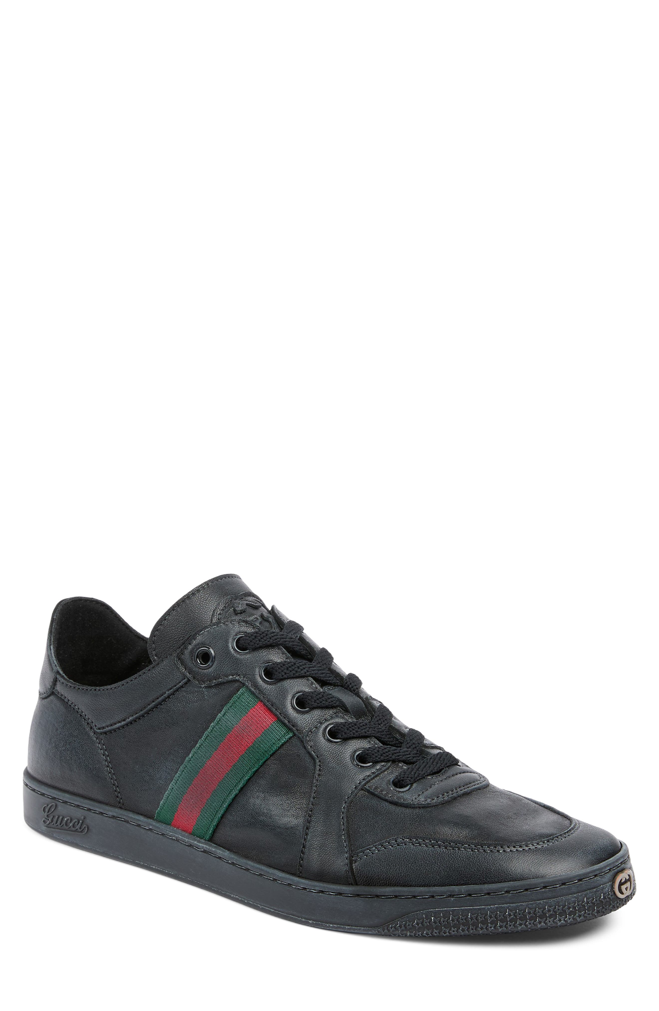 Gucci Coda Low Top Sneaker, Main, color, Black