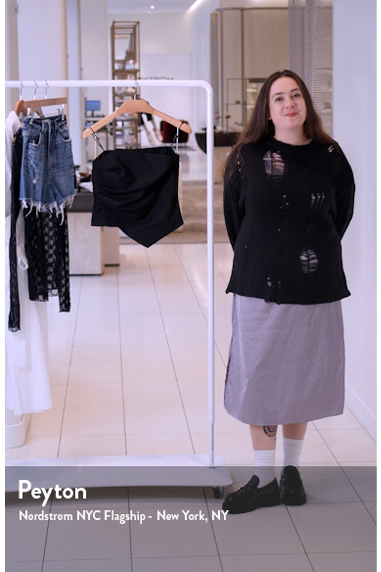 Drape Corset Top video