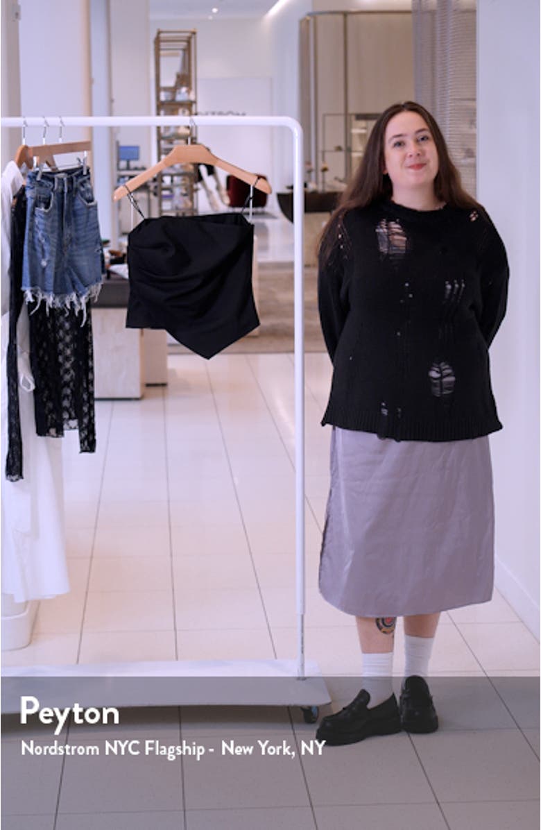 Drape Corset Top, sales video thumbnail