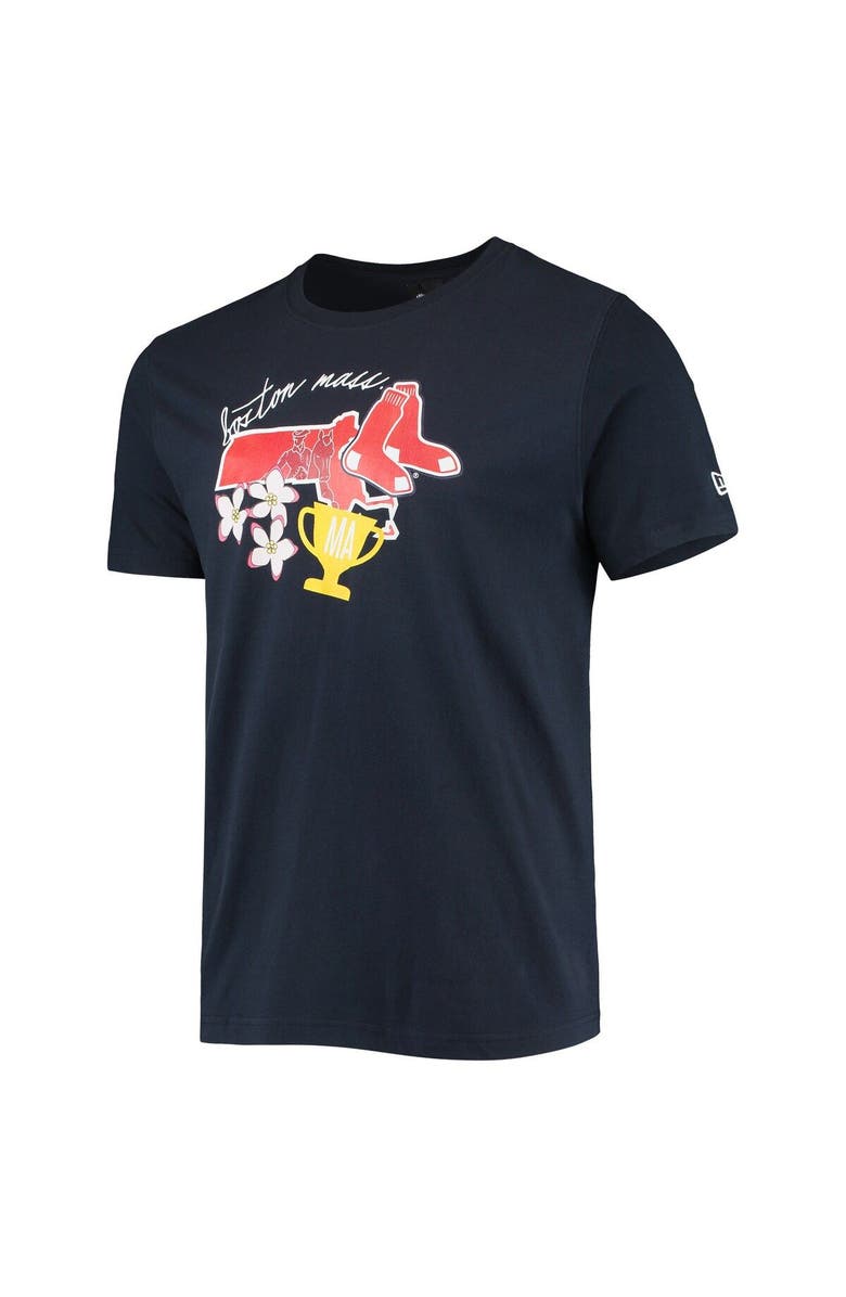 New Era Men's New Era Navy Boston Red Sox City Cluster T-Shirt, Alternate, color, Navy