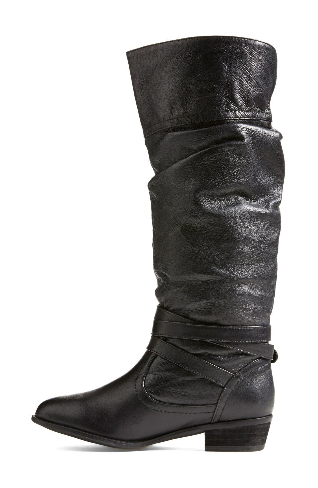 'Casstro' Boot, Alternate, color, BLACK