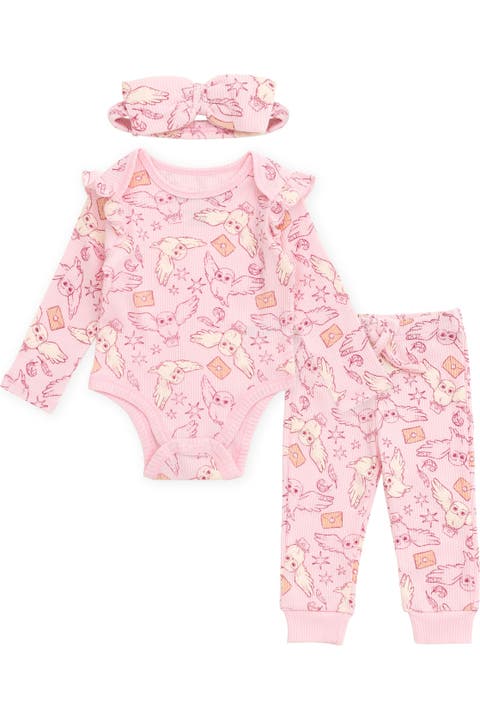 Hedwig Bodysuit And Pants Set With Headband (baby)