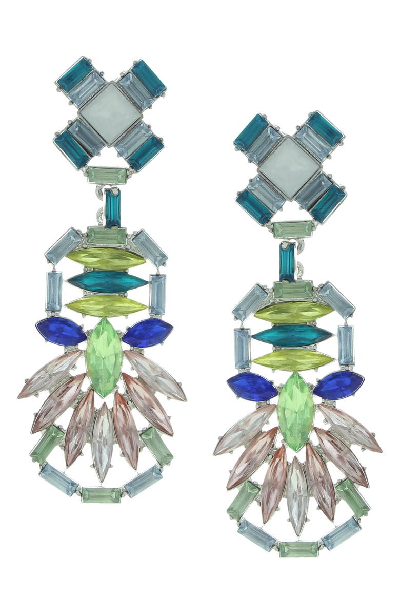OLIVIA WELLES Rainbow Drop Earrings, Main, color, 