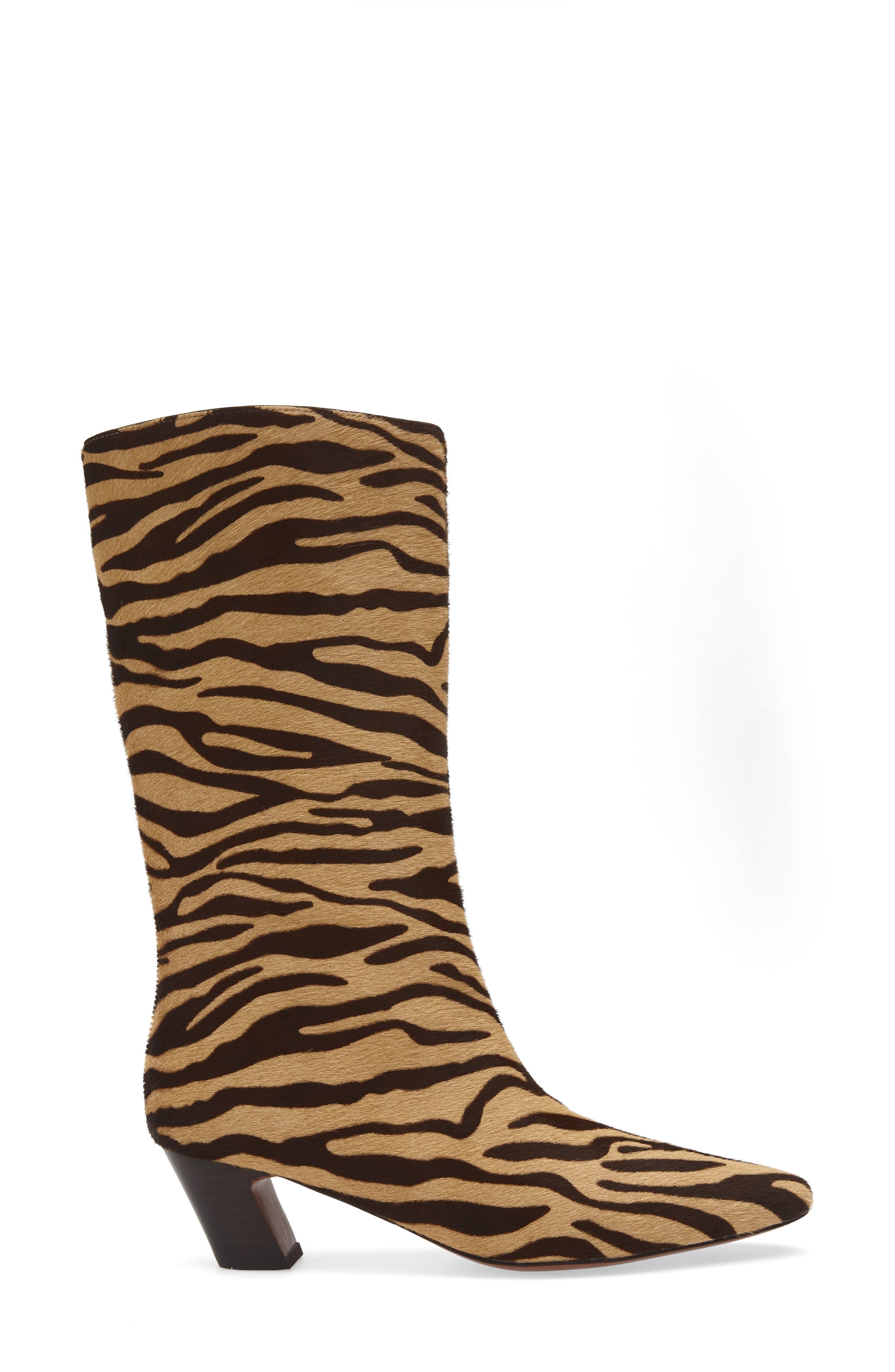 Cleo Bootie, Alternate, color, ZEBRA