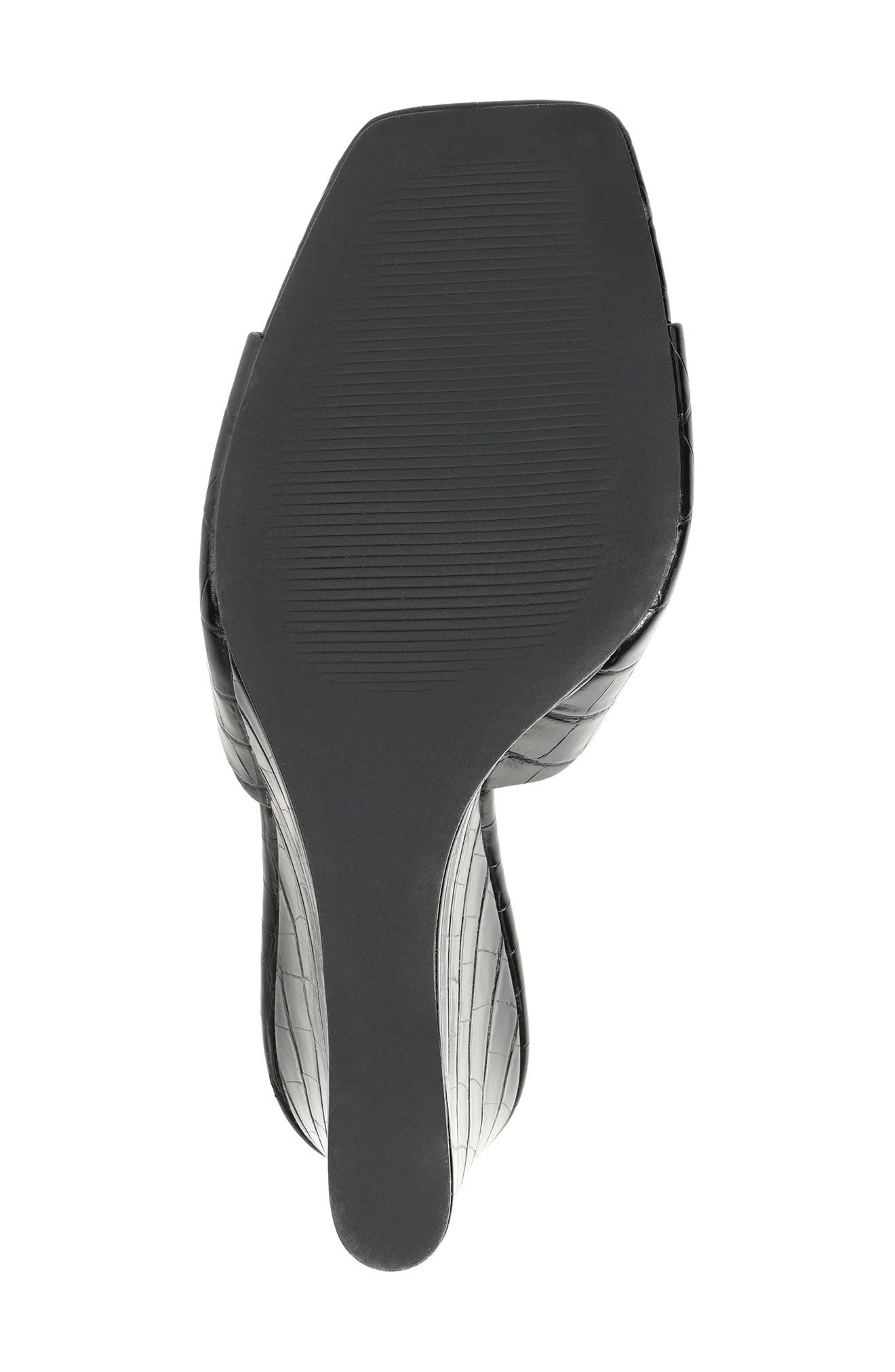 Journee Collection Tru Comfort Foam Vivvy Croc Embossed Wedge Sandal, Alternate, color, 