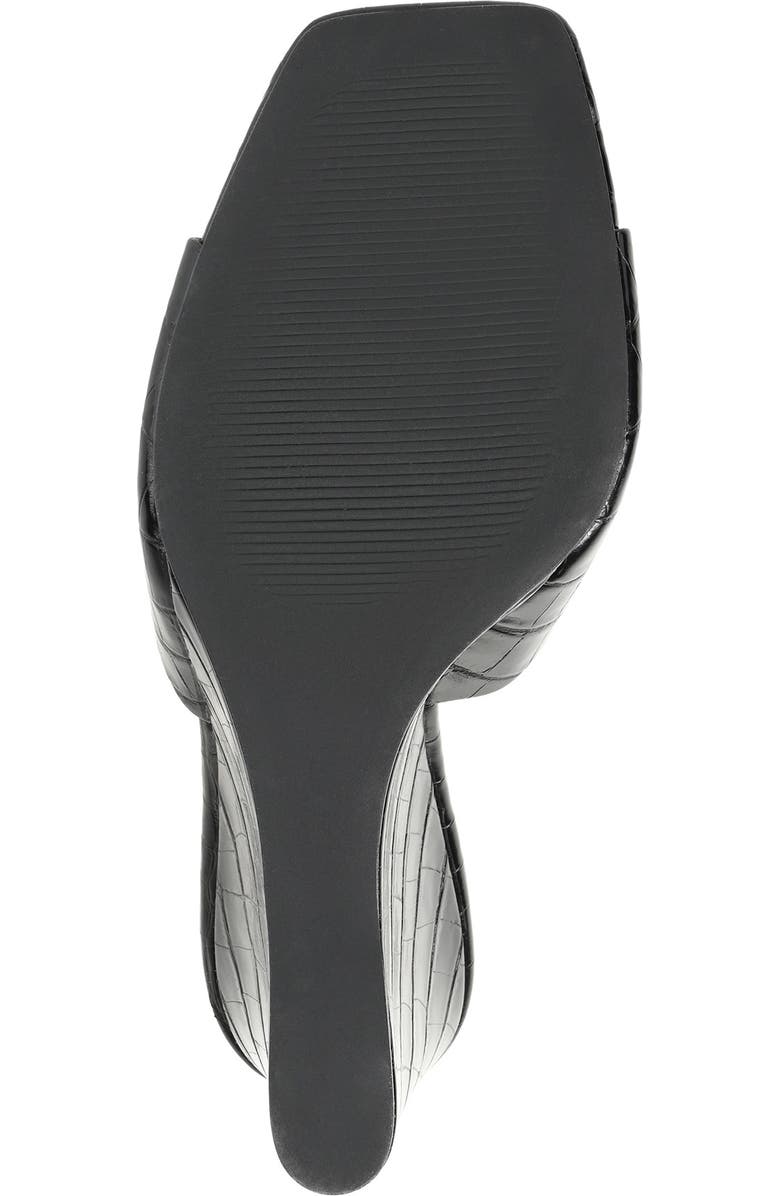 Journee Collection Tru Comfort Foam Vivvy Croc Embossed Wedge Sandal, Alternate, color,