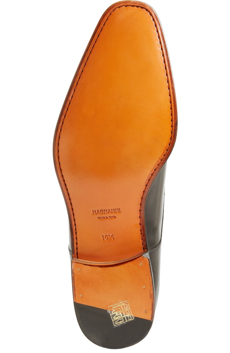 Magnanni Marco Plain Toe Monk Shoe, Alternate, color,