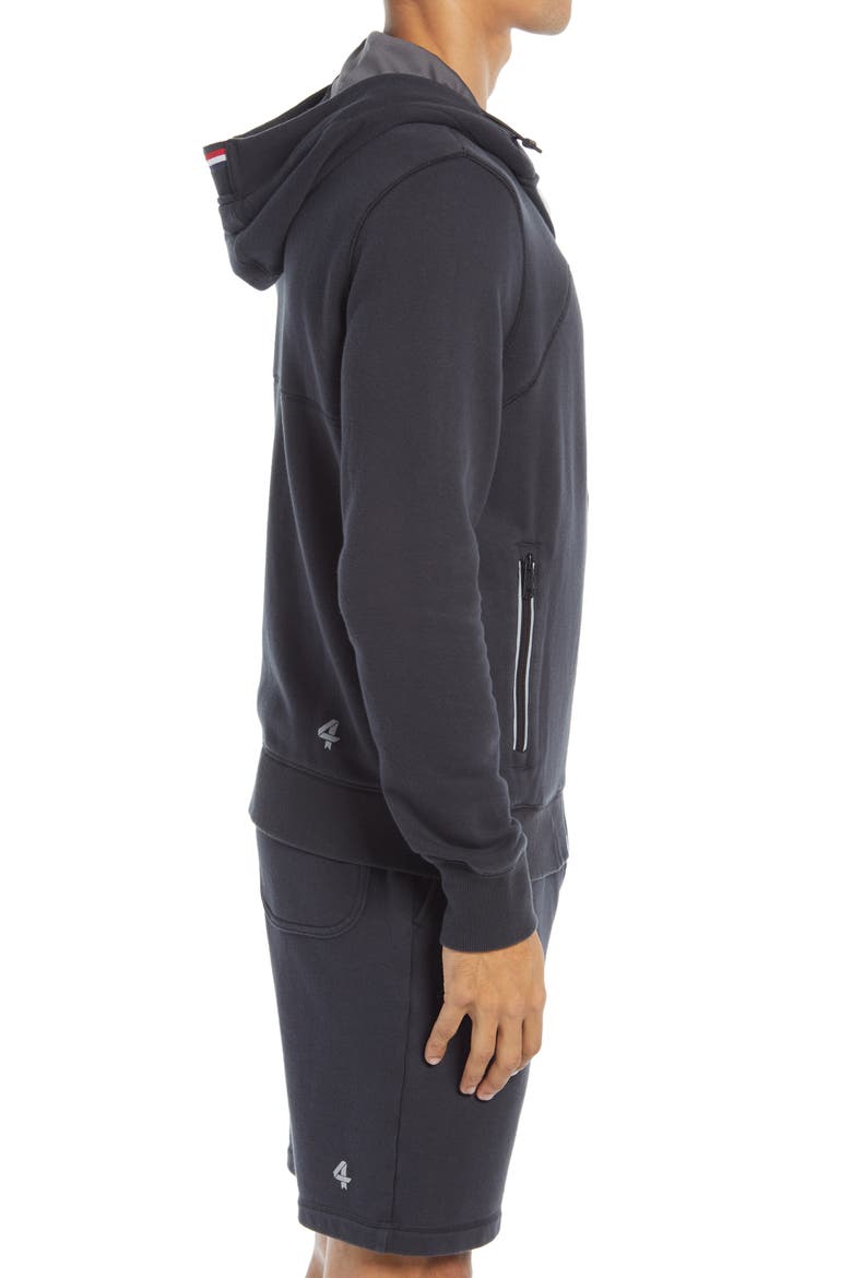 Rush Hoodie, Alternate, color, BLACK