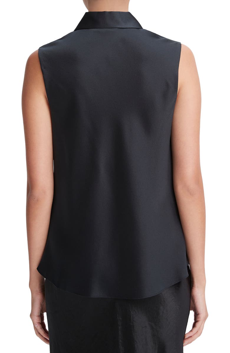 Vince Silk Button-Up Blouse, Alternate, color,