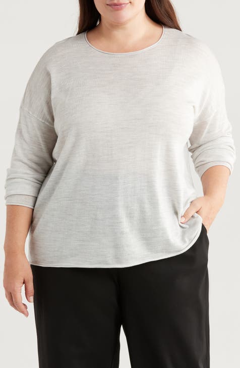 Women s White Plus Size Sweaters Nordstrom