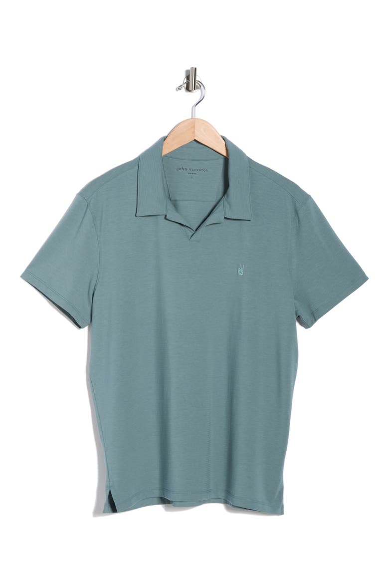 Fillipo Feeder Stripe Polo, Alternate, color, FOG