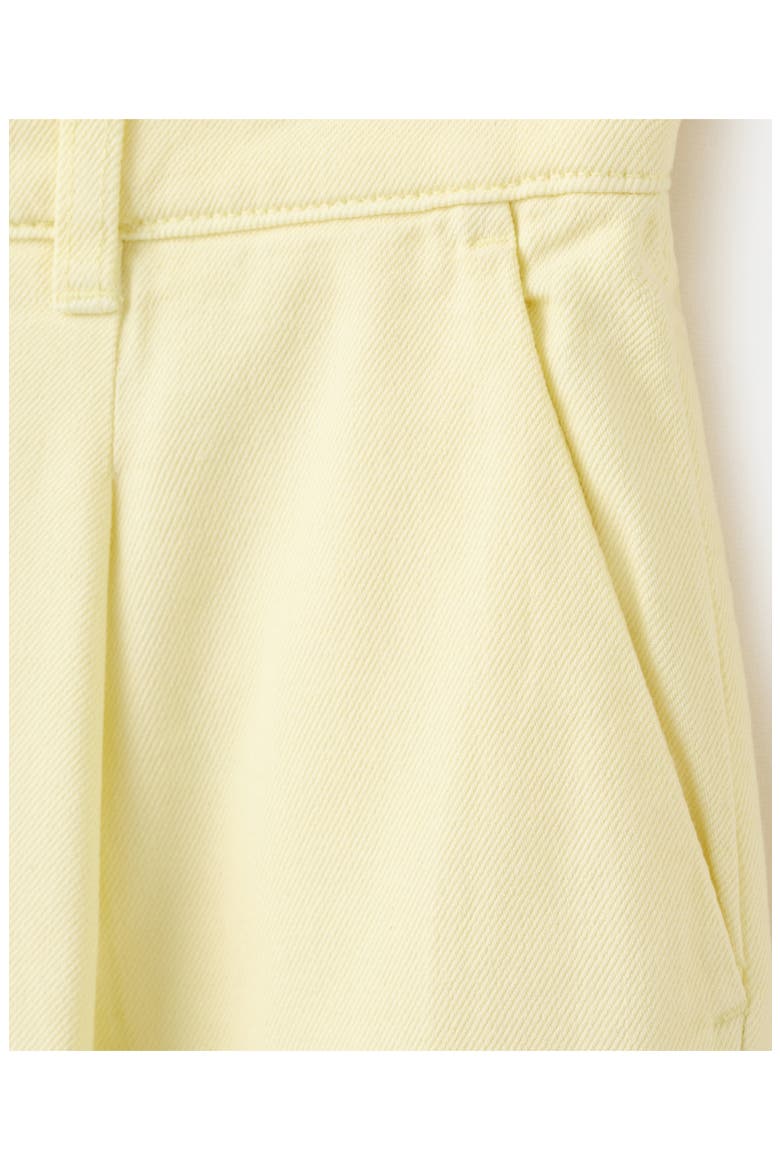 Straight Bermuda Shorts, Alternate, color, PASTEL YELLOW