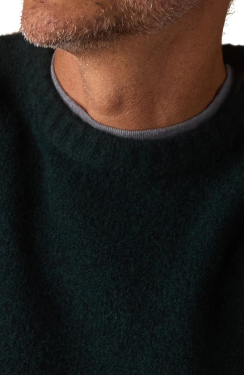 The Normal Brand Homebound Crewneck Sweater, Alternate, color, Dark Sea