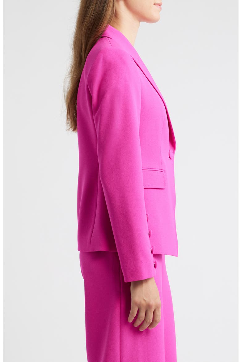 One-Button Blazer, Alternate, color, SHOCKING PINK