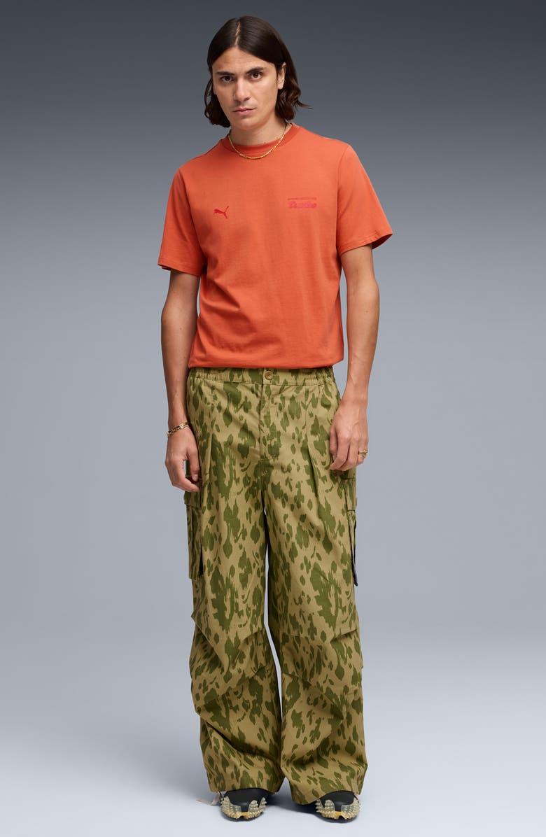 PUMA Porsche League Essential Graphic T-Shirt, Alternate, color, Amarena