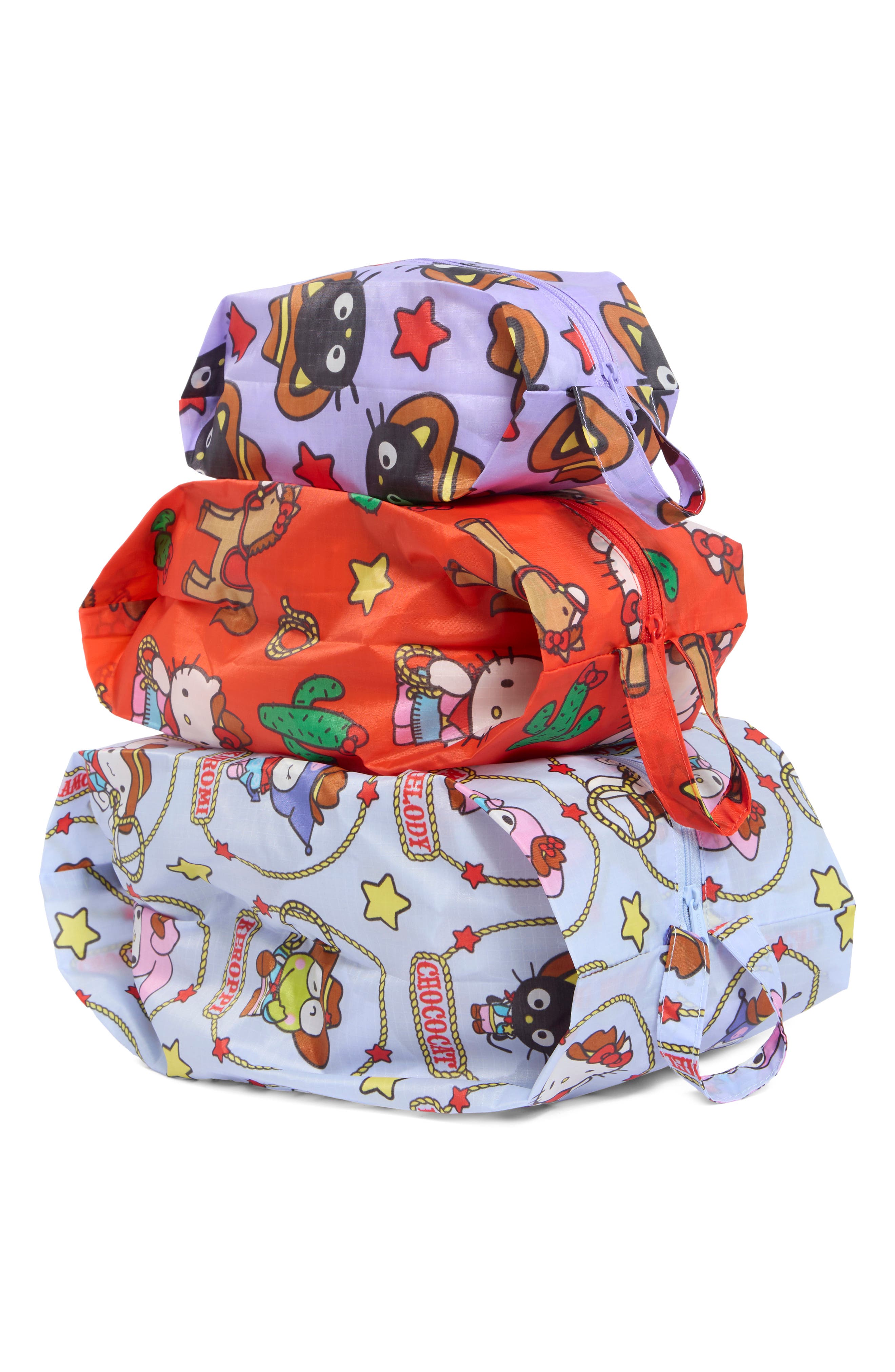 3-Piece Hello Kitty & Friends Western 3D Zip Set, Alternate, color, HELLO KITTY FRIENDS WESTERN