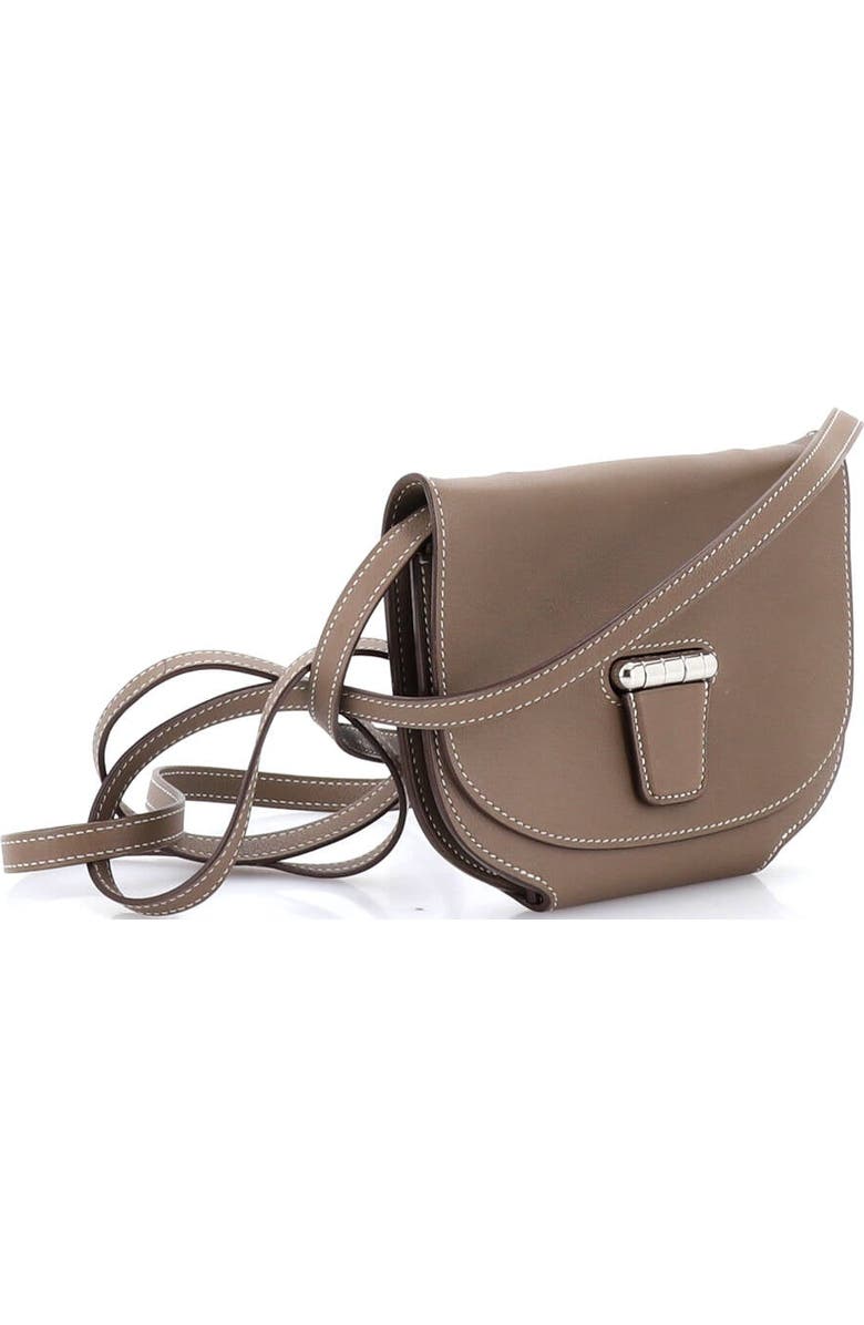 Pre-Owned Hermes Convoyeur Crossbody Bag Swift Mini, Alternate, color, Etoupe