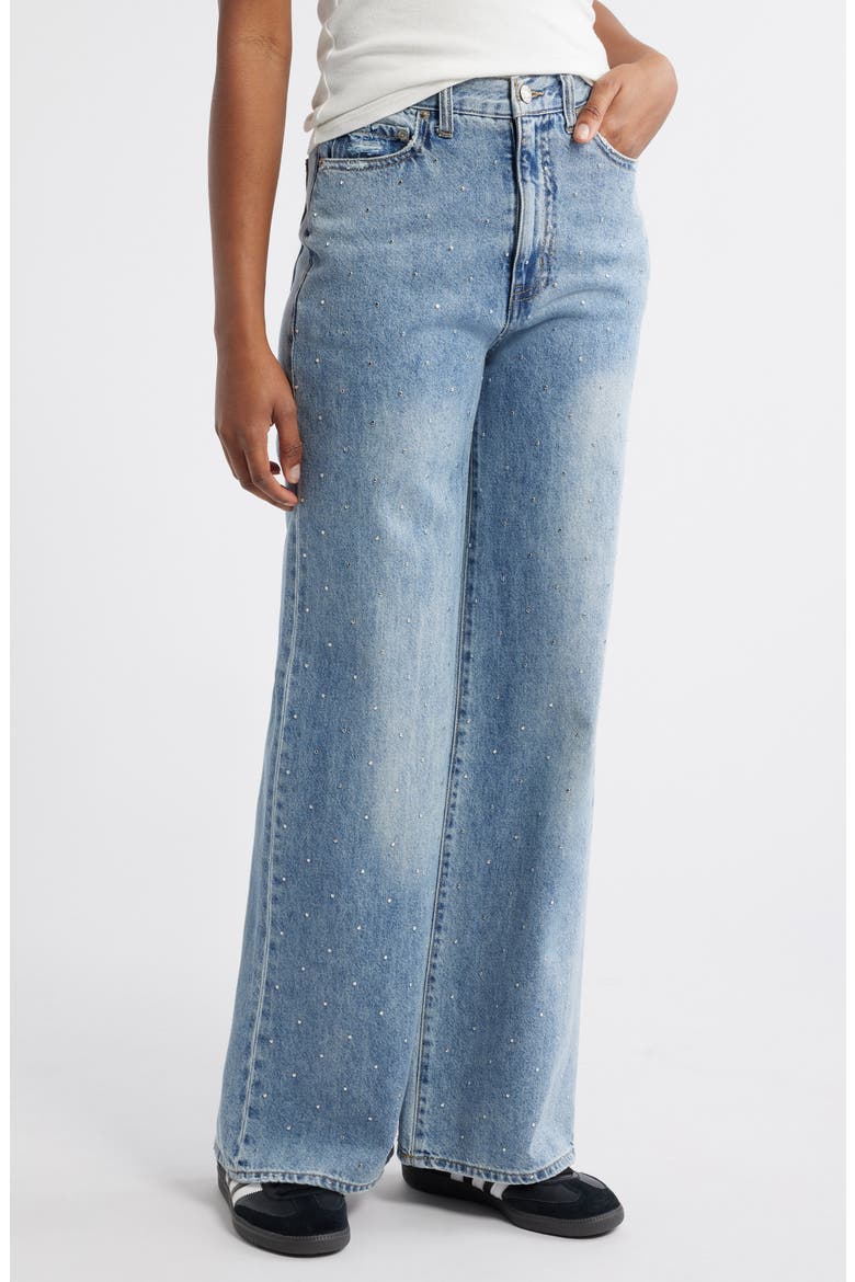 Far Out High Waist Jeans, Main, color, TWINKLE