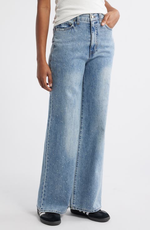 Far Out High Waist Jeans (Twinkle)