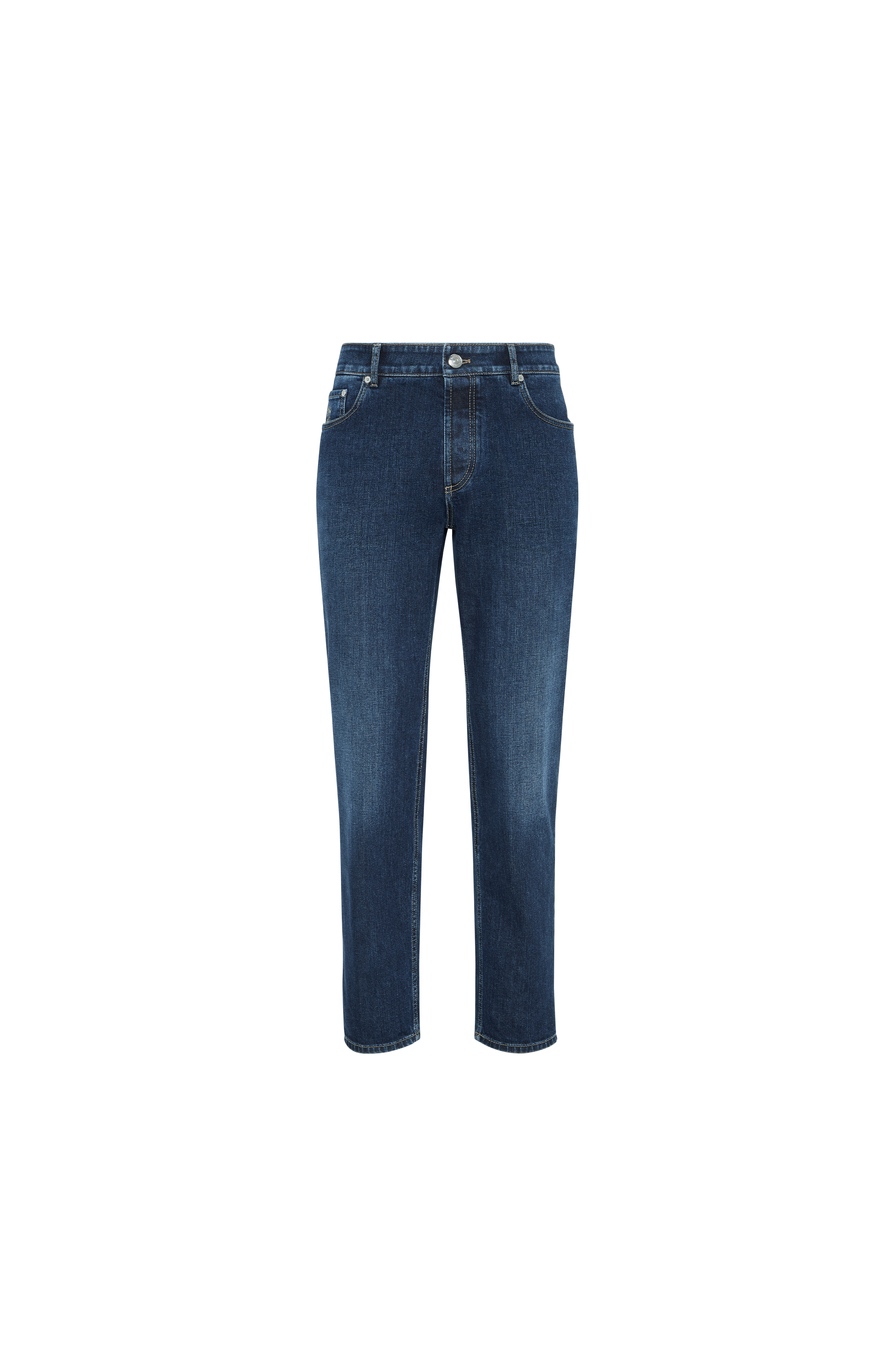 Traditional fit five-pocket trousers - image 2