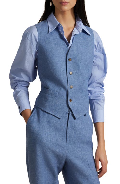 Polo Ralph Lauren Linen & Cotton Twill Vest