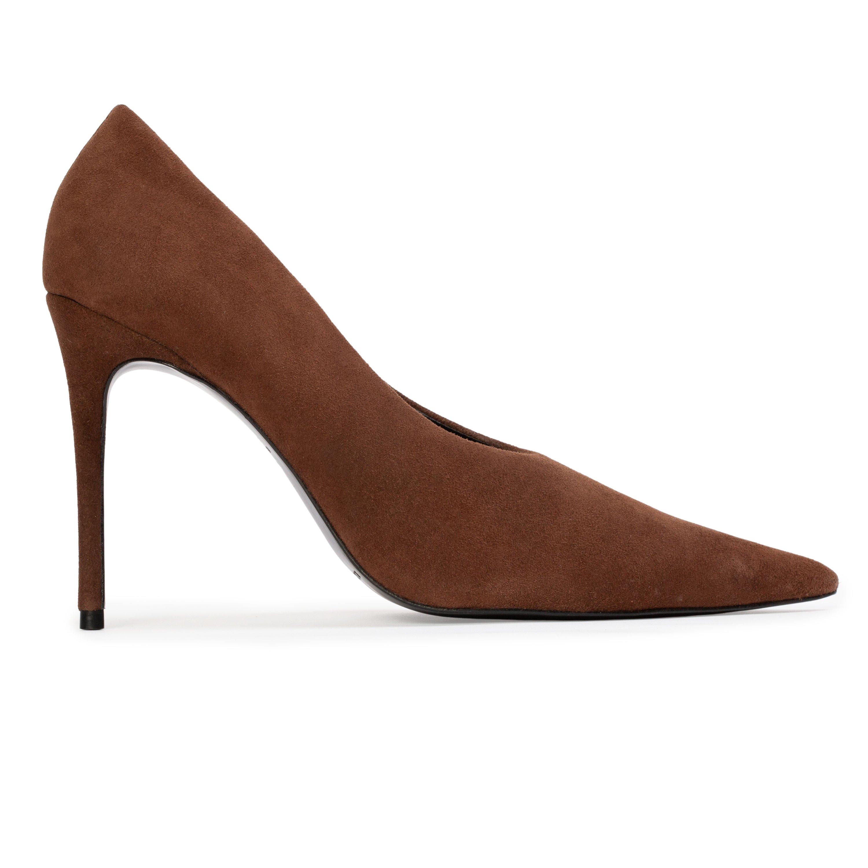 Jona 100 Suede Pump, Main, color, Brownie Suede