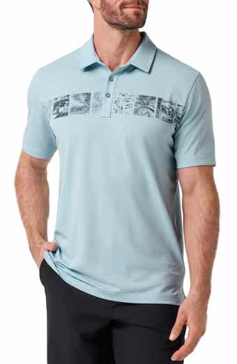 Chest Stripe Jersey Polo
