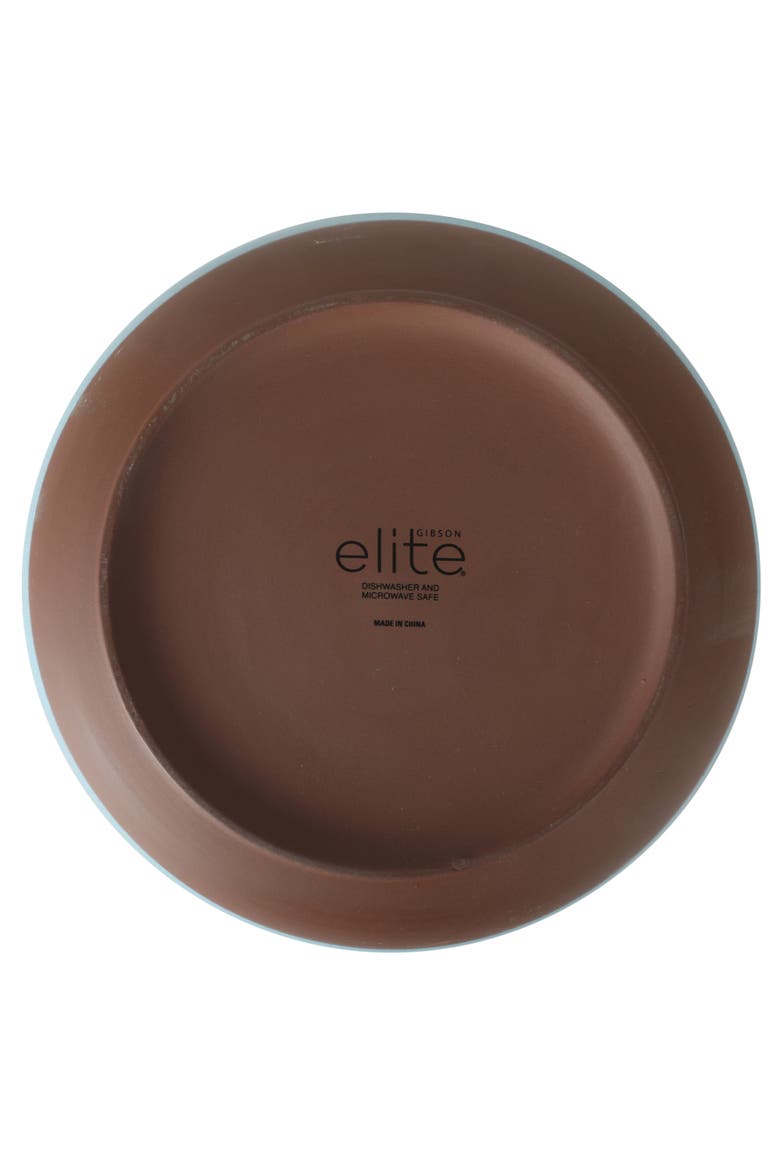 William Crest 4-Piece Reactive Glaze Stoneware Dinner Bowl Set, Alternate, color, Pink