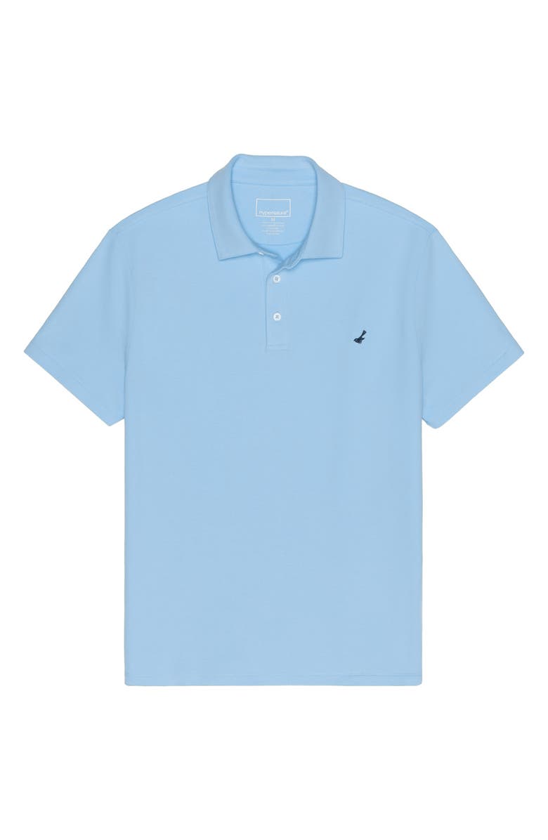 Hypernatural El Capitán Classic Fit Supima<sup>®</sup> Cotton Blend Piqué Golf Polo, Alternate, color, Sky