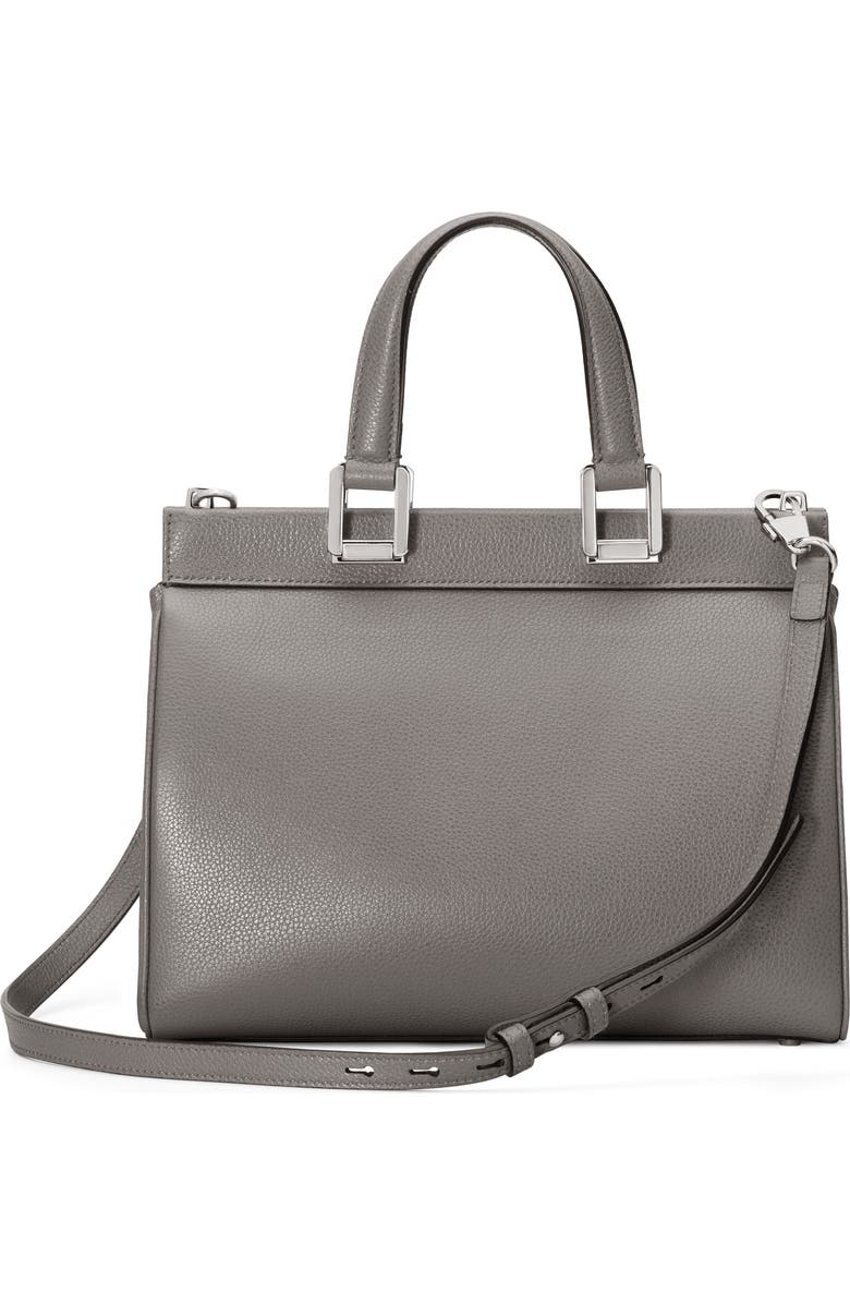 Gucci SmallLeather Satchel, Alternate, color,