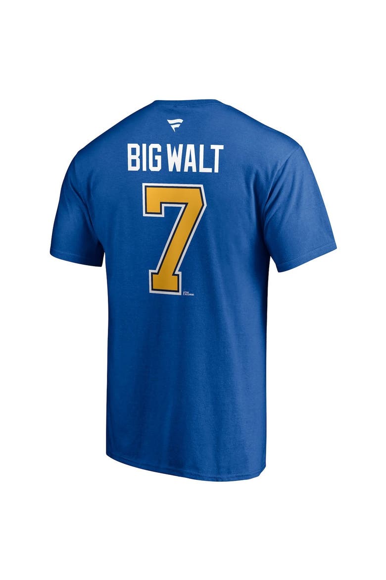 Men's Fanatics Branded Keith Tkachuk Blue St. Louis Blues Authentic Stack Retired Player Nickname & Number T-Shirt, Alternate, color, Blue