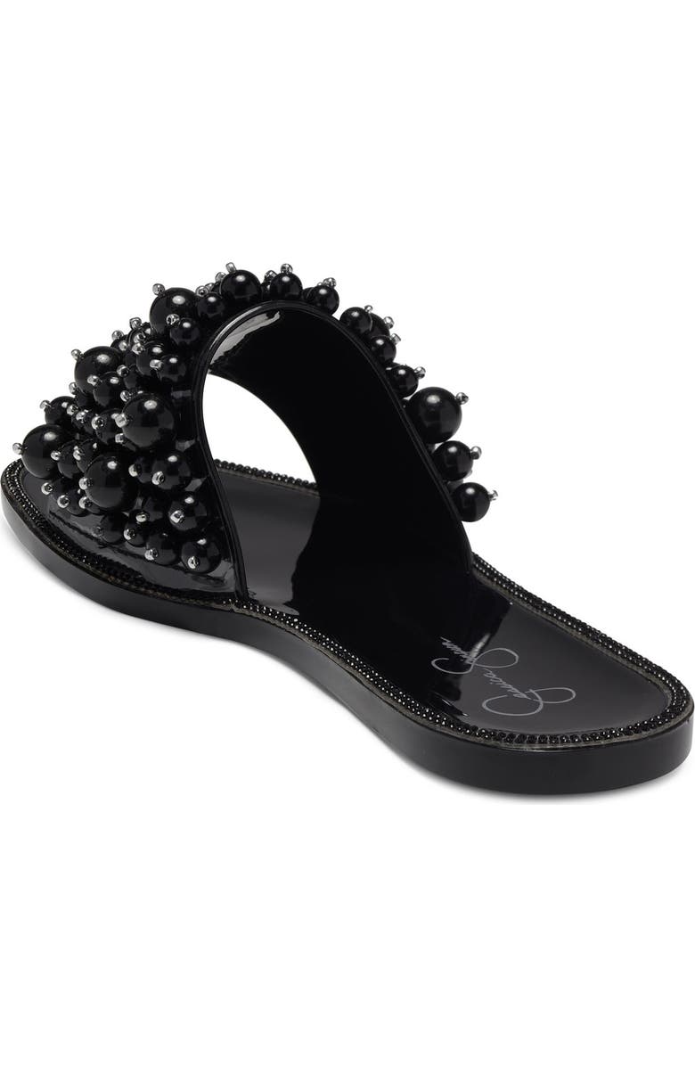 Jessica Simpson Kassime Crystal Embellished Jelly Slide Sandal, Alternate, color,